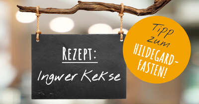 Rezept-Vorschlag: Ingwer-Kekse nach Hildegard von Bingen